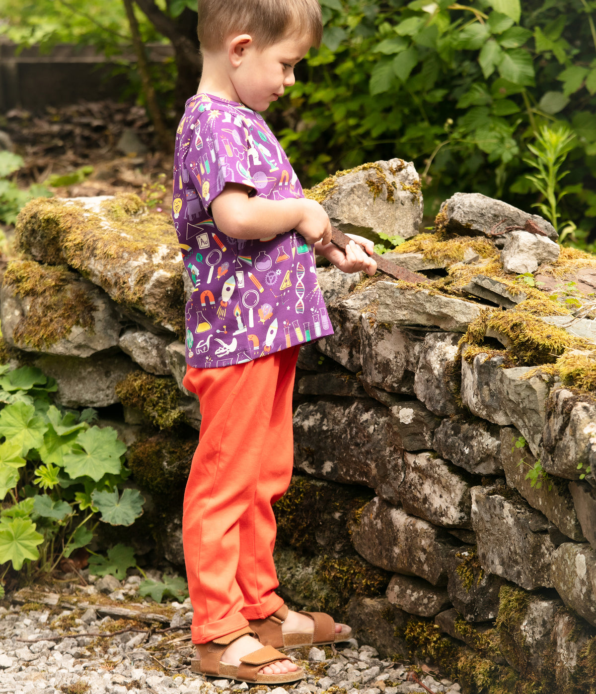 Piccalilly T-Shirt All Over Print Short Sleeve - Science