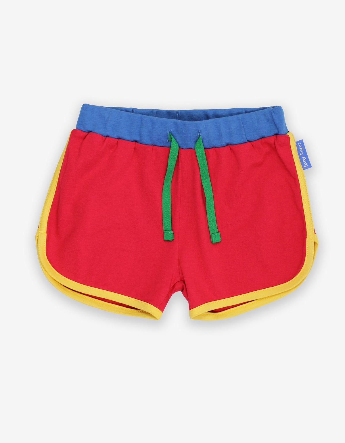 Toby Tiger Organic Runner Shorts - Red