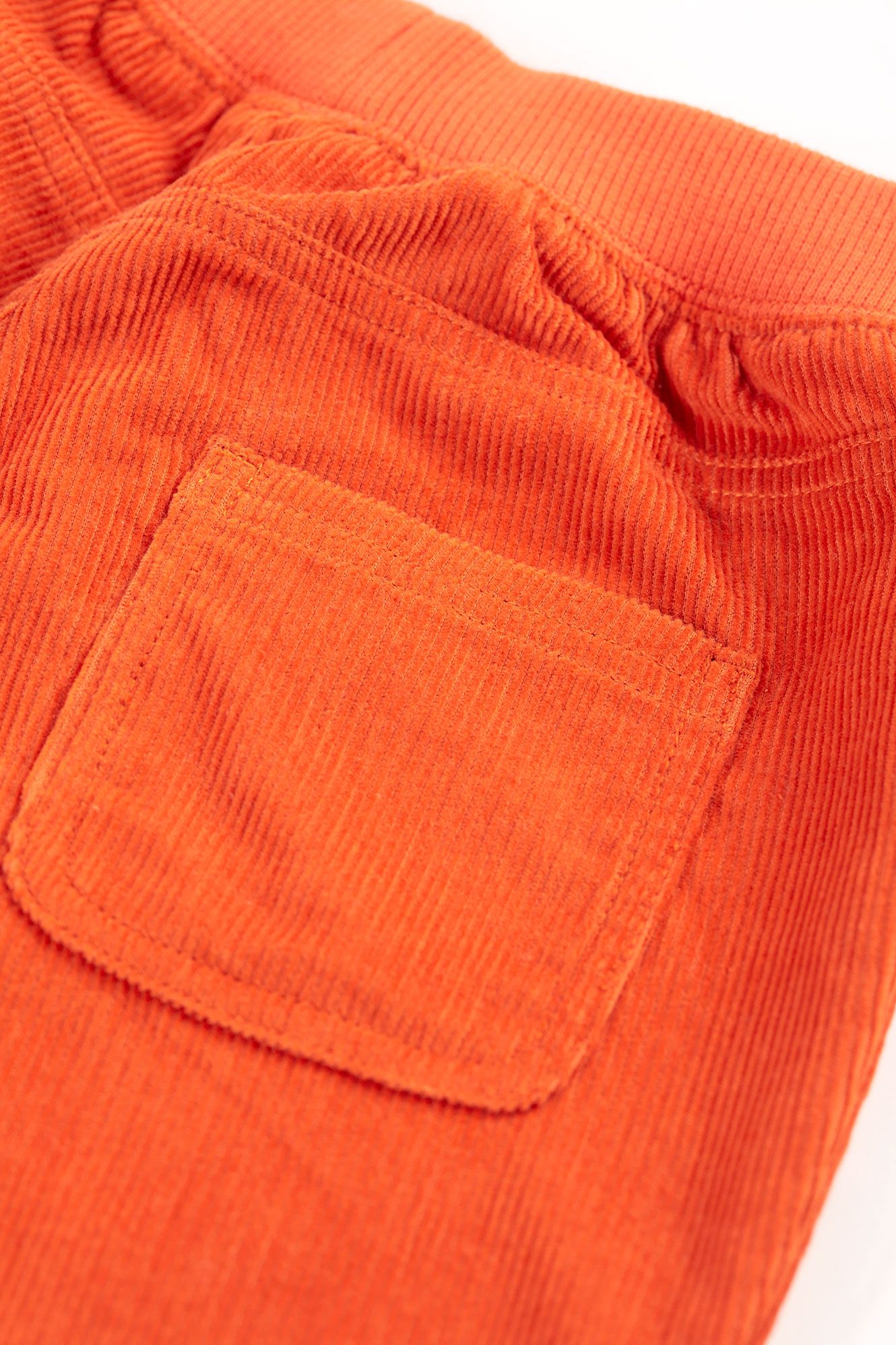 Frugi Cassius Cord Trousers Bonfire/RedPanda - Orange