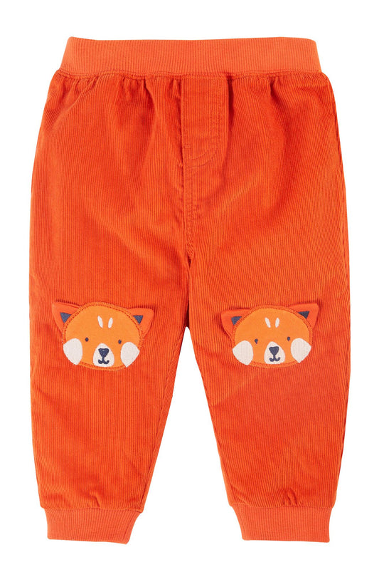 Frugi Cassius Cord Trousers Bonfire/RedPanda - Orange
