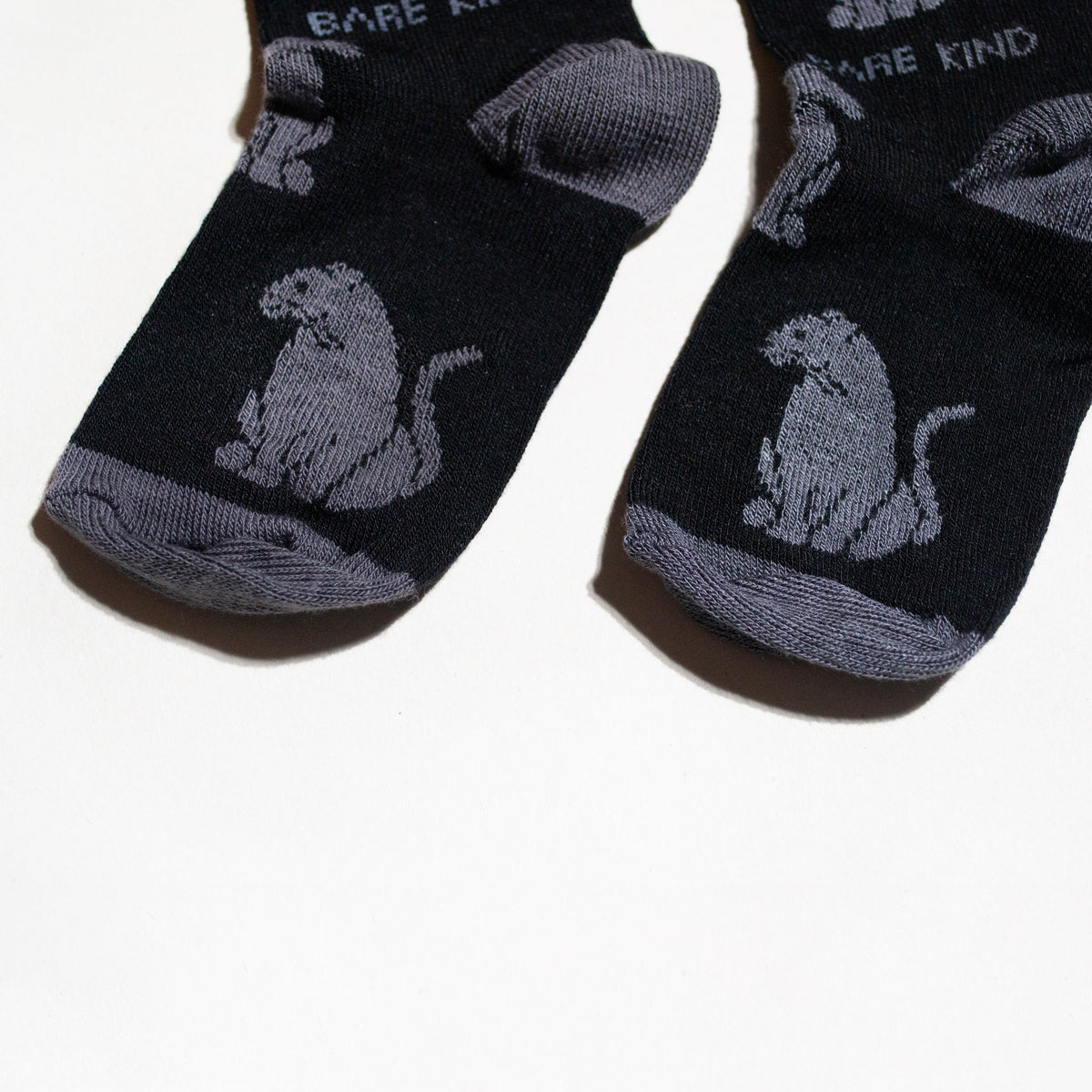 Bare Kind Kids Bamboo Socks - Black Panthers