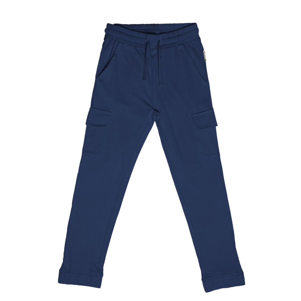 Maxomorra Pants Cargo Sweat - Navy