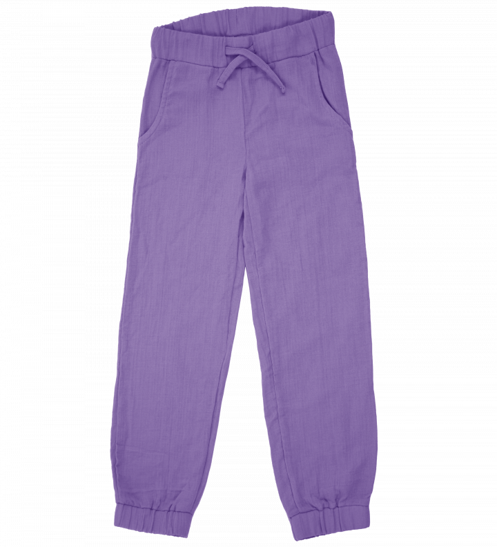 Maxomorra Pants Muslin - Solid Purple