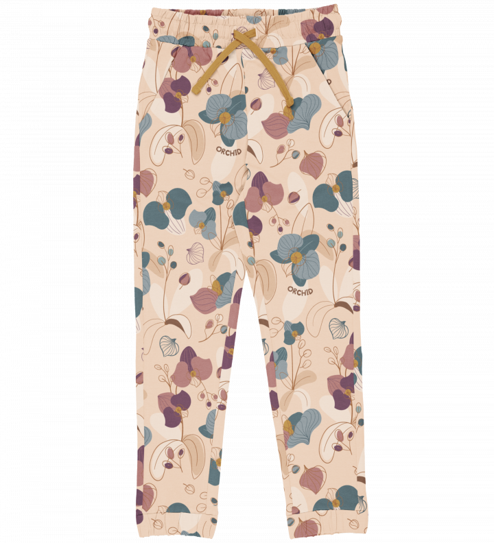Meyadey Pants Slim Lined - Tropical Orchid