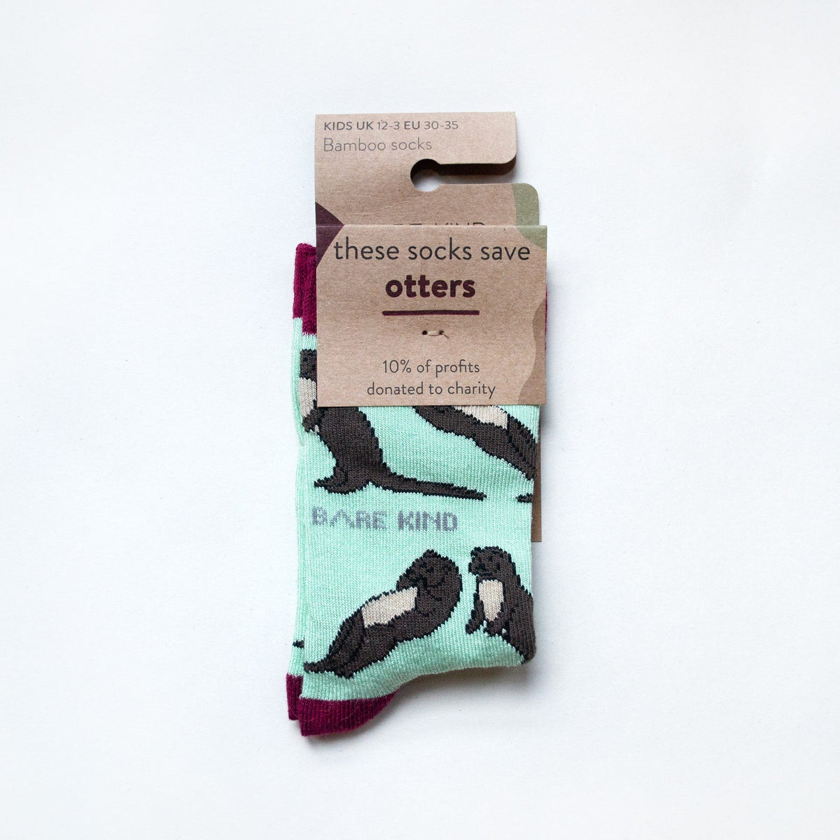 Bare Kind Kids Bamboo Socks - Otter