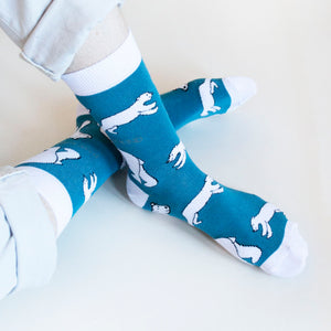Bare Kind Adult Bamboo Socks - Polar Bear