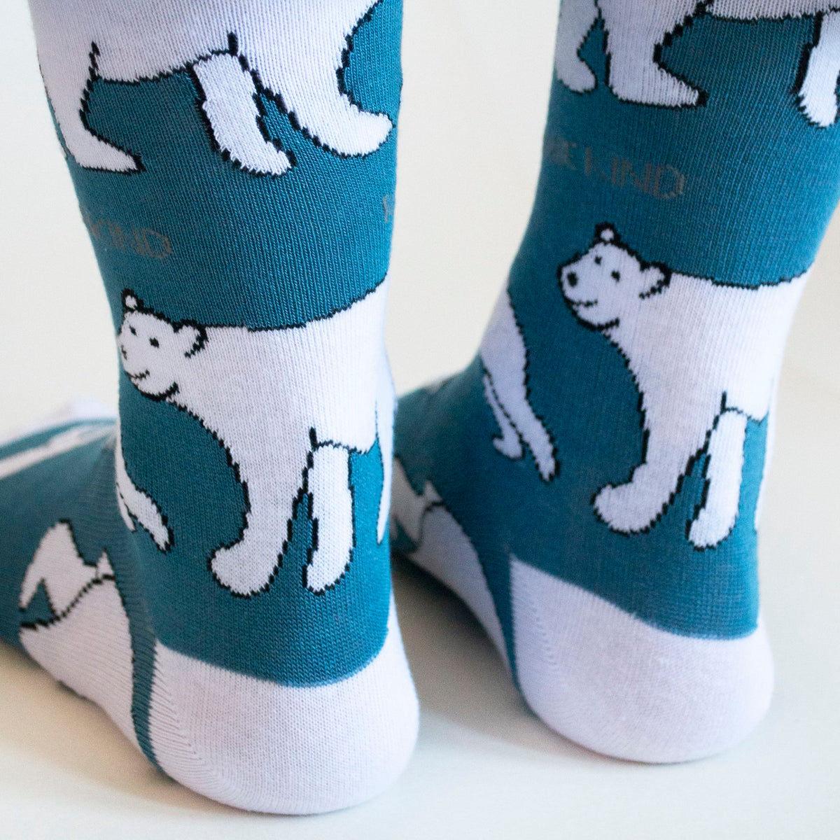 Bare Kind Adult Bamboo Socks - Polar Bear