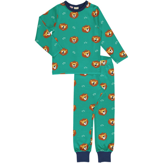Maxomorra Pyjama Set Long Sleeve LION