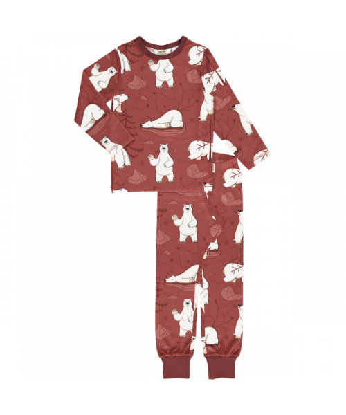 Meyadey Pyjama Set Long Sleeve - Polar Paws & Claws