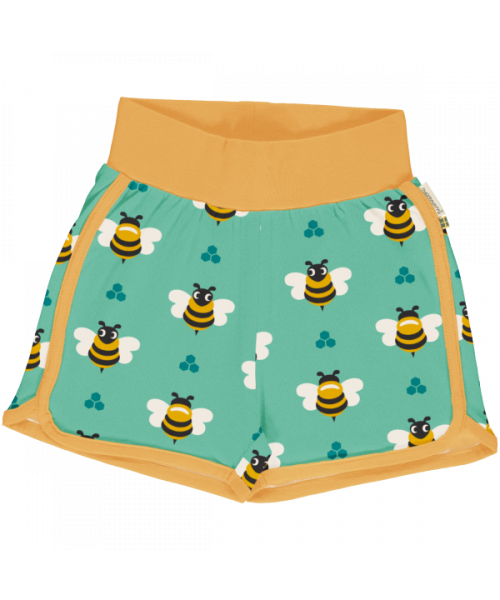 Maxomorra Runner Shorts - Bee