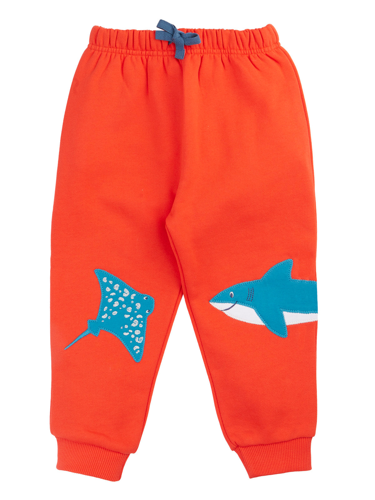 Frugi Character Joggers - Papaya/Sealife