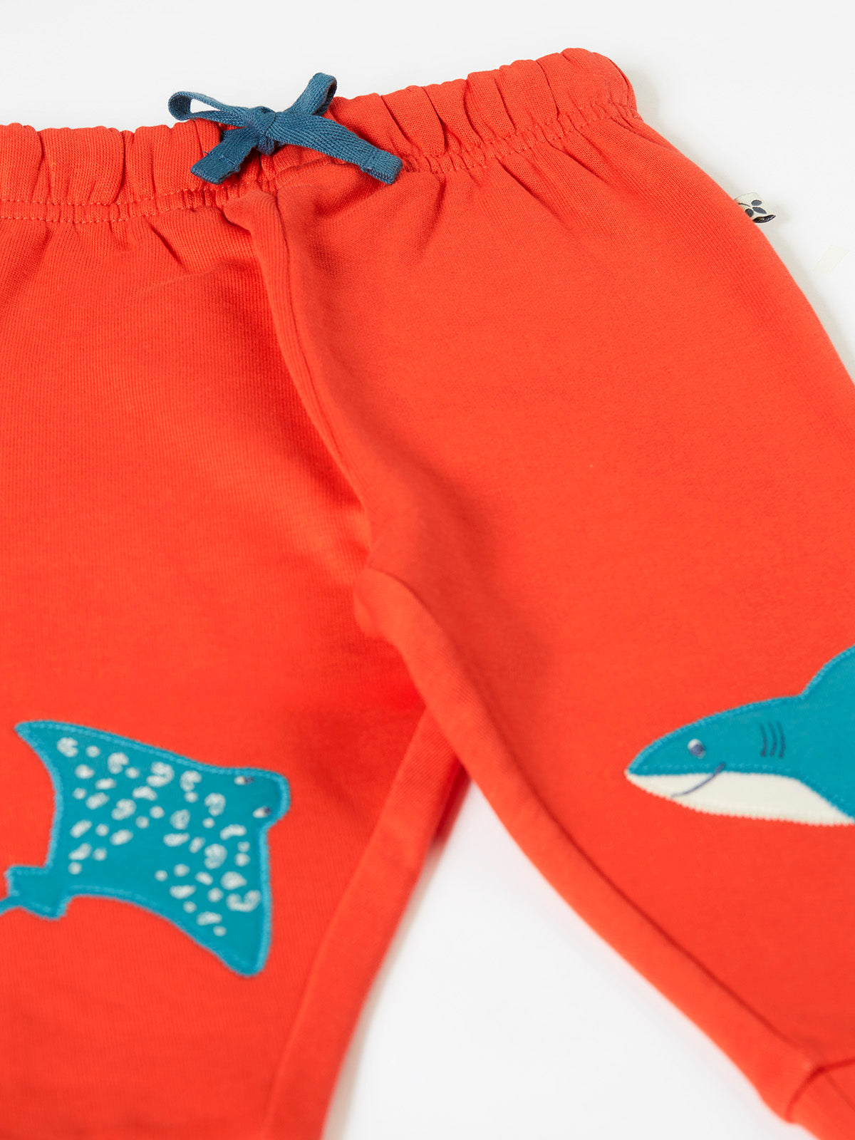 Frugi Character Joggers - Papaya/Sealife