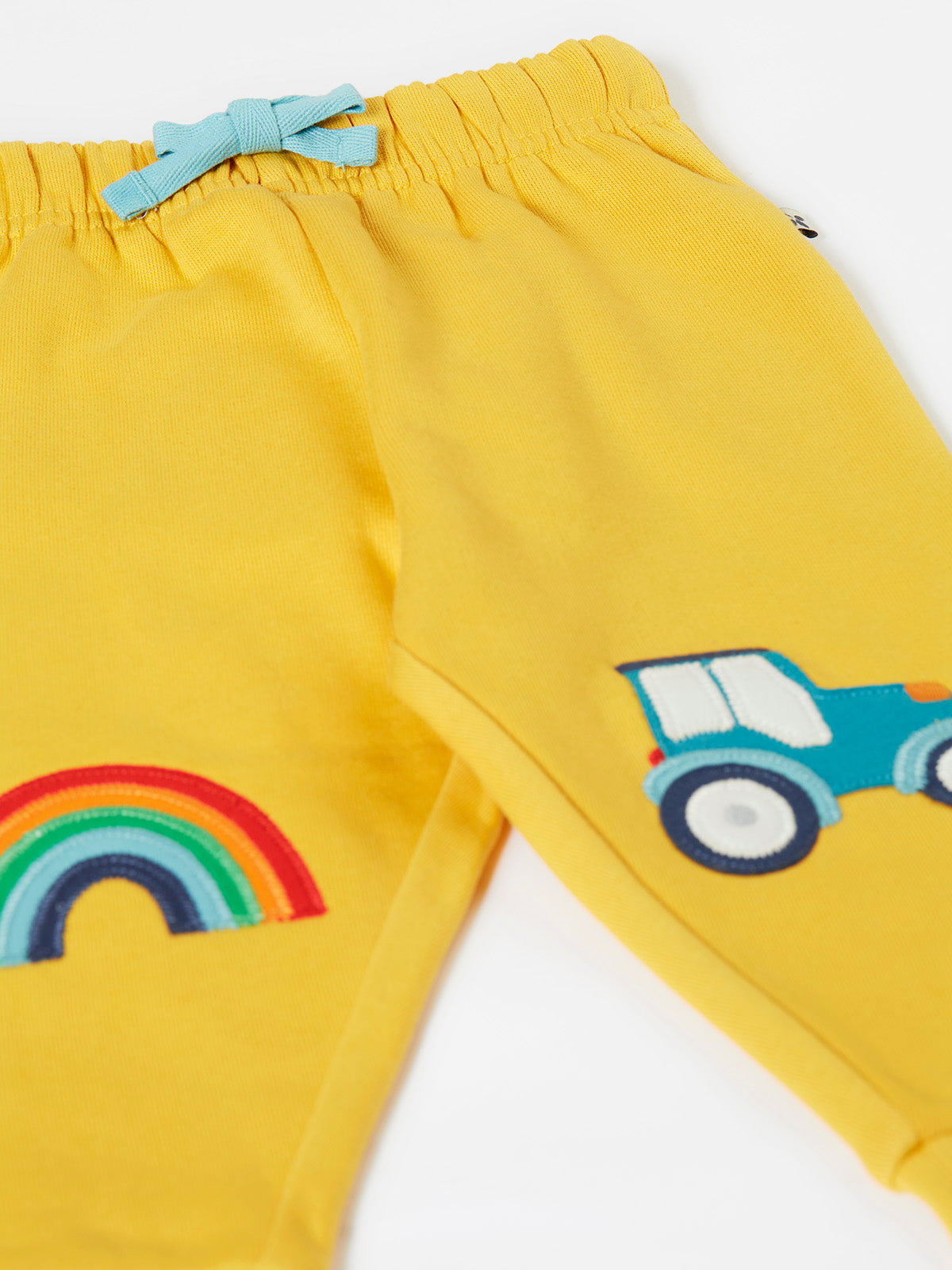 Frugi Character Joggers - Bumblebee/Tractor