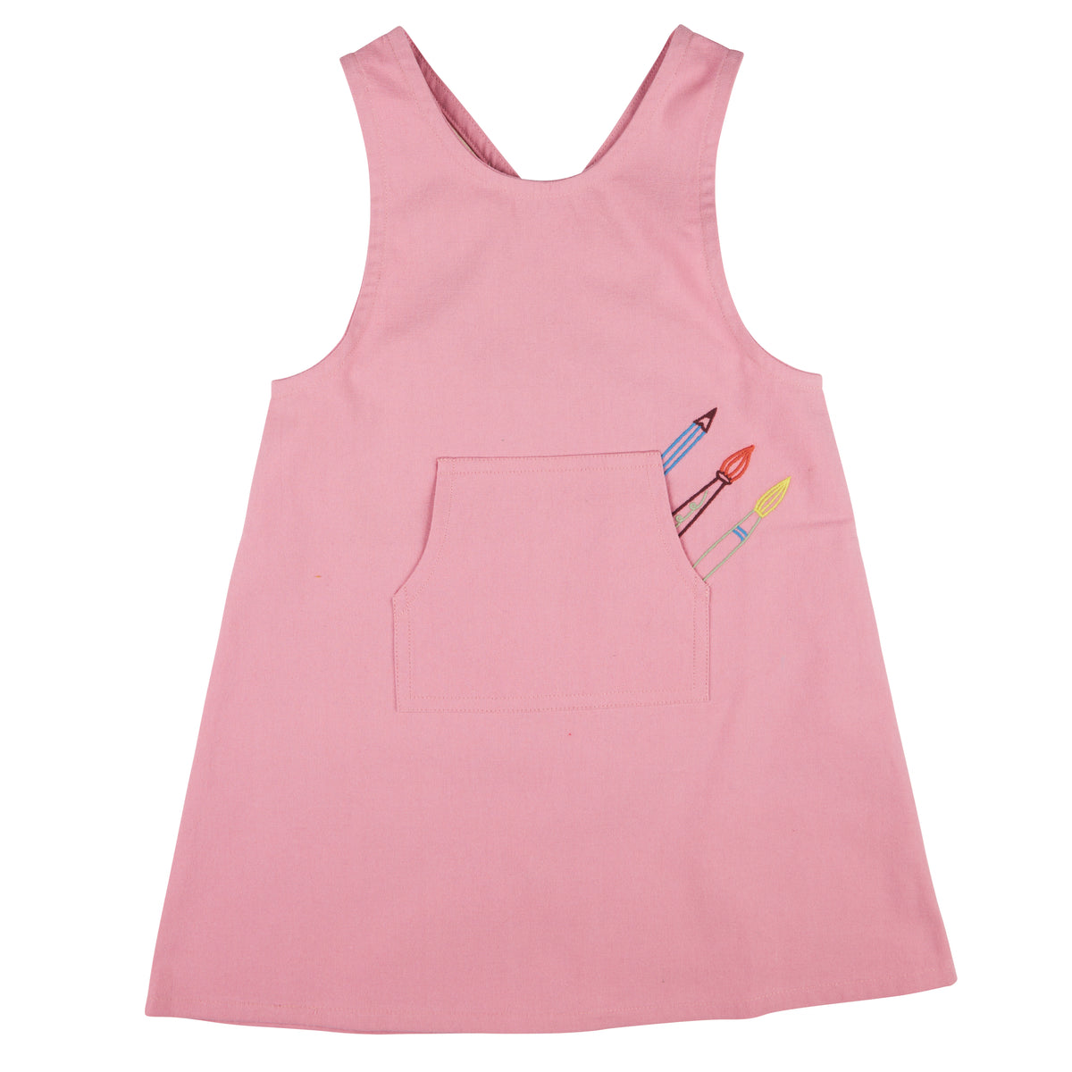 Pigeon Artist Dress Sleeveless - Pink
