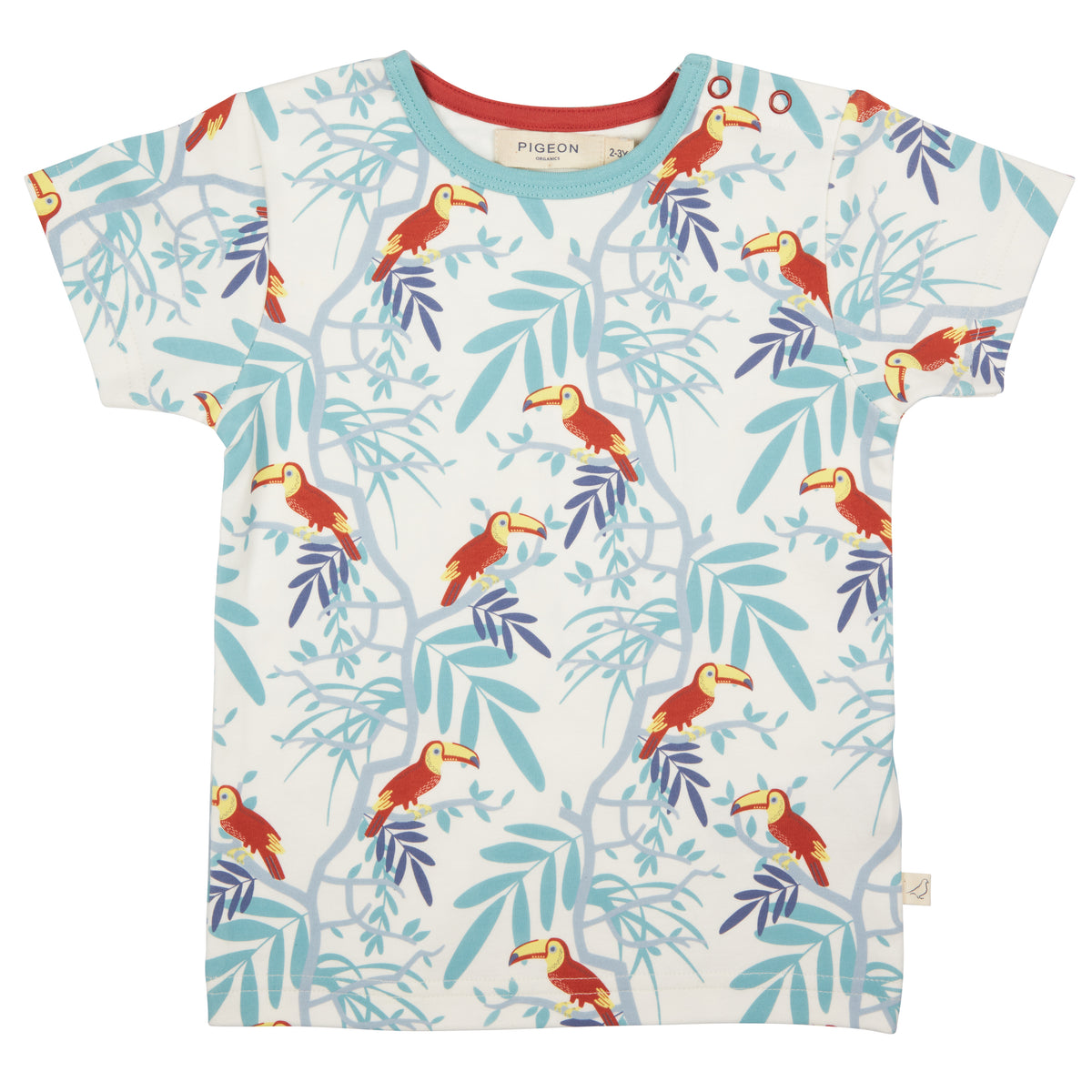 Pigeon T-Shirt Short Sleeve - Toucans Orange