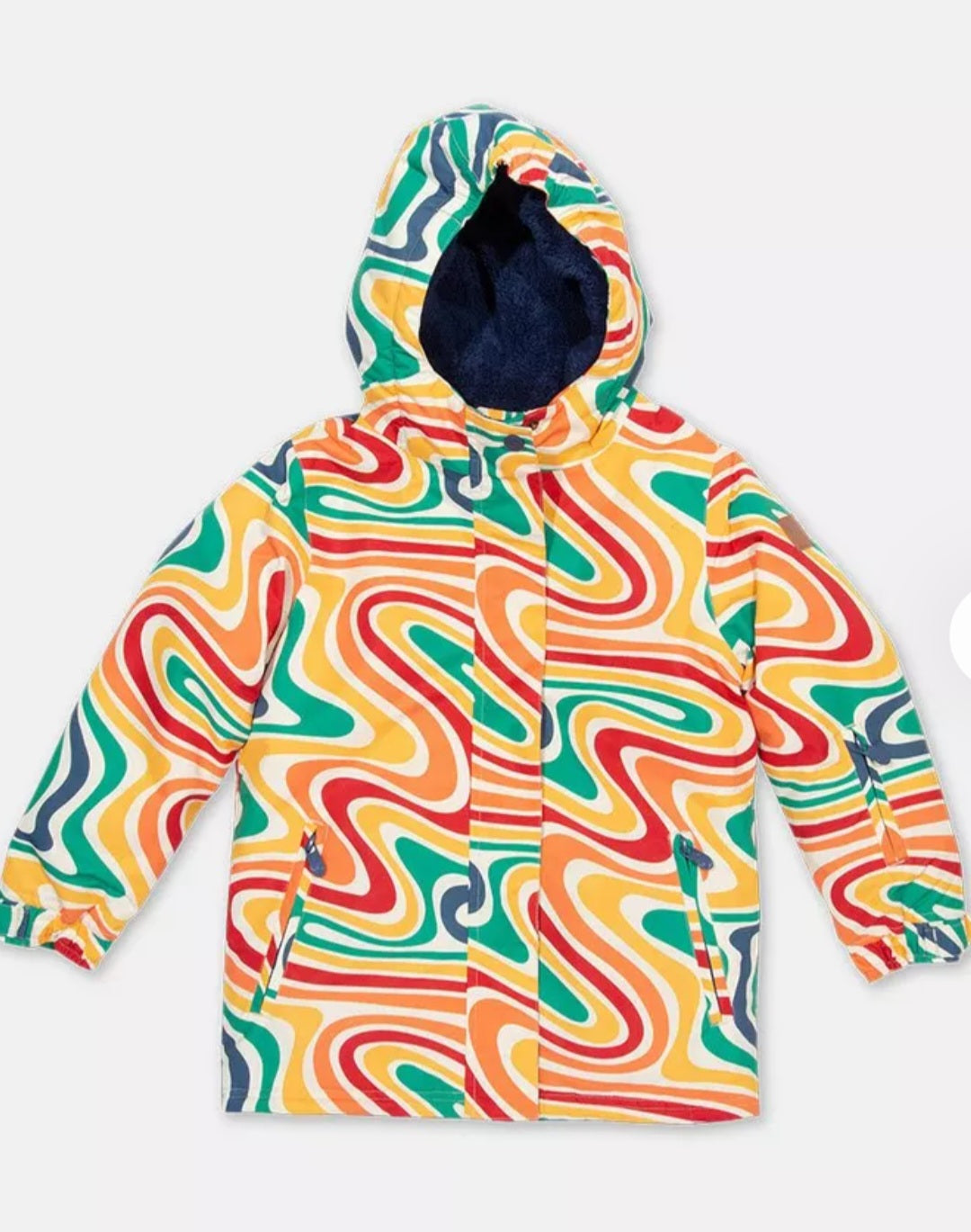 Kite Nimbus Coat - Rainbow Swirl