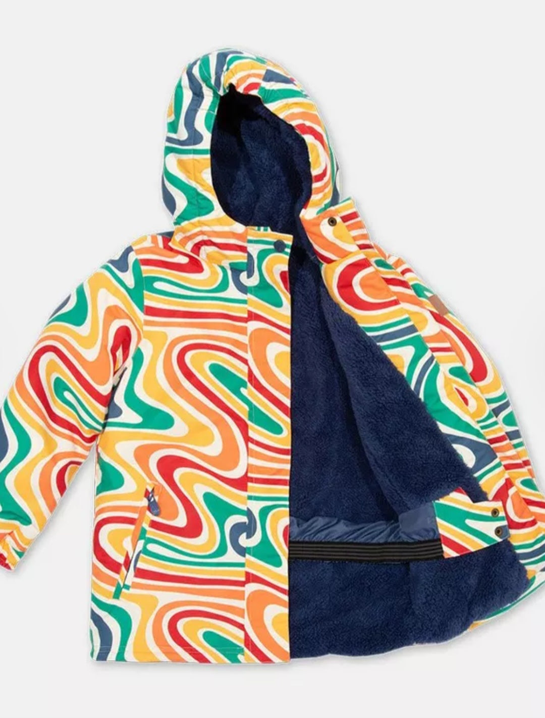 Kite Nimbus Coat - Rainbow Swirl