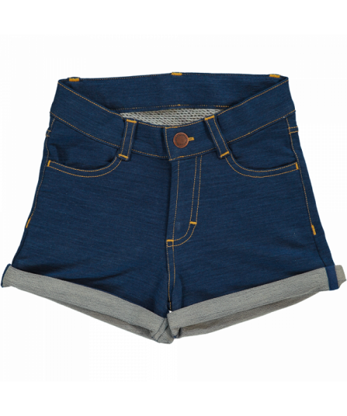 Maxomorra Shorts Indigo WASH