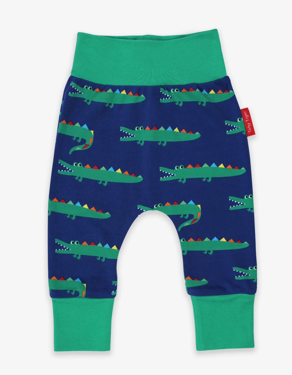 Toby Tiger Organic Yoga Pants - Crocodile