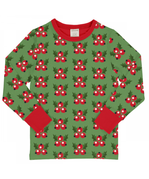 Maxomorra Top Long Sleeve - Holly