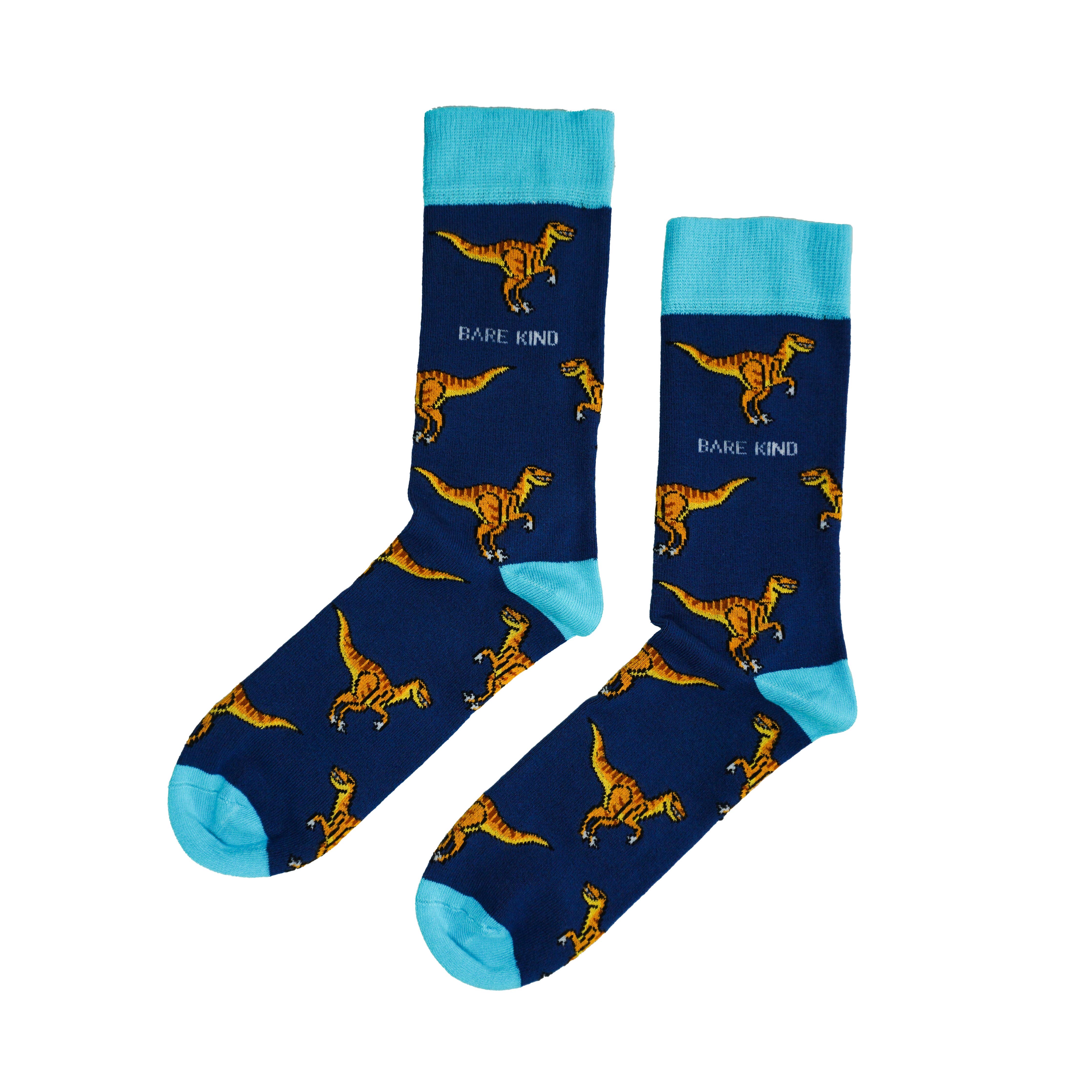 Dino Socks: UK Adult 7-11