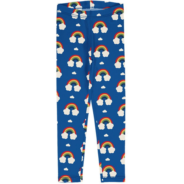 Maxomorra Leggings - Rainbow Blue