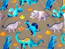 Curious Stories Grow With Me Pants - Dino