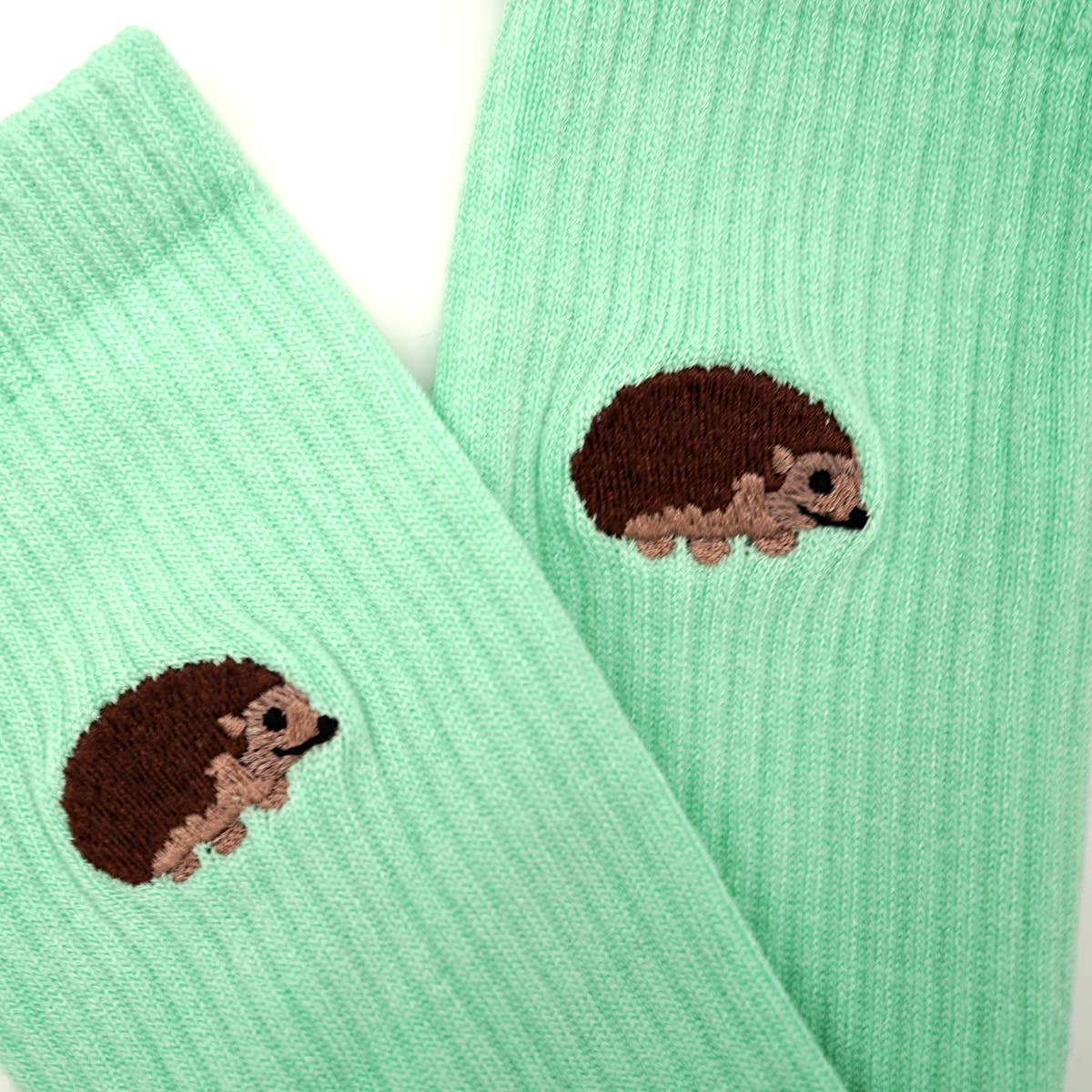 Green Socks: UK Adult 4-7