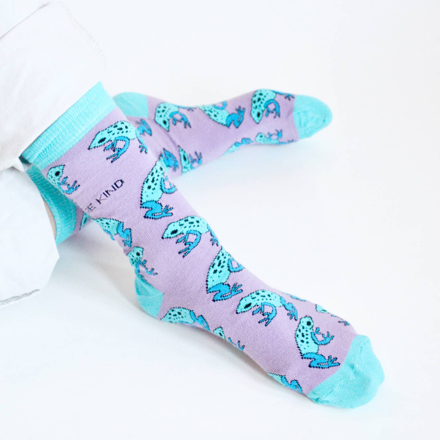 Pond Socks: Frogs / Single Pair / UK Adult 7-11