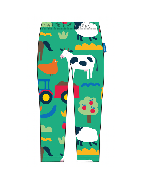 Toby Tiger Organic Hillside Print Leggings
