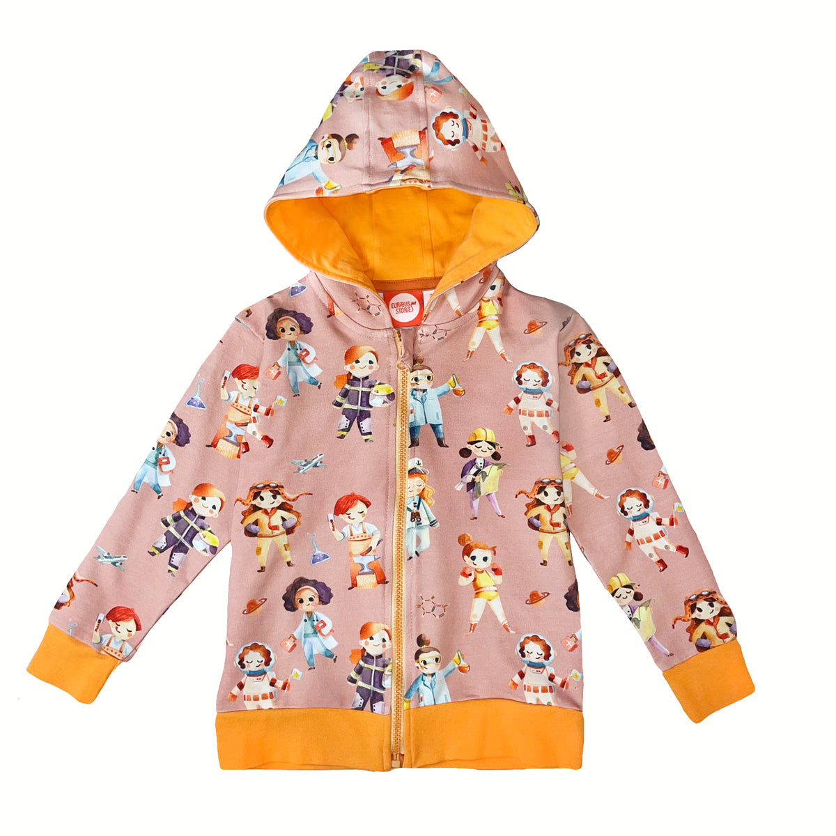 Curious Stories Hoodie Zipper - Supergirl