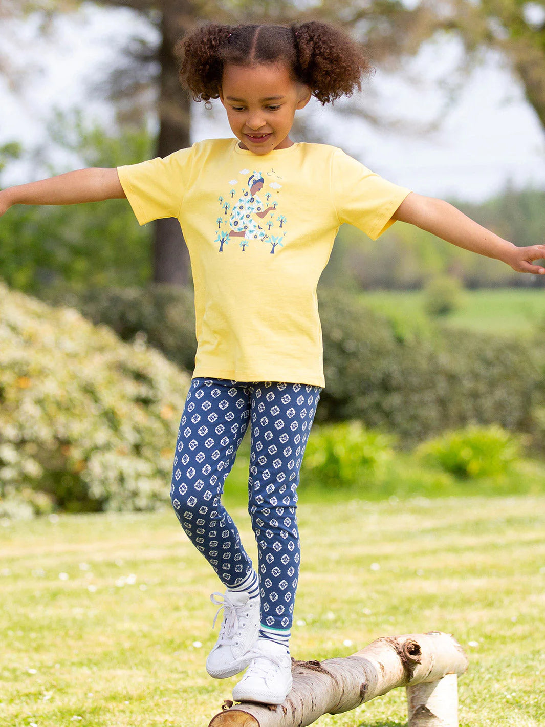 Kite Leggings - Fleur Navy