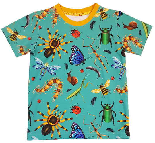 Pickbu T-Shirt Minibeasts - Green