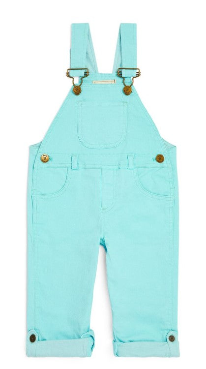 Dotty Dungarees Denim - Mint