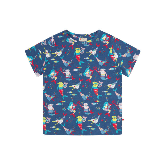 Piccalilly T-Shirt All Over Print Short Sleeve - Merfolk