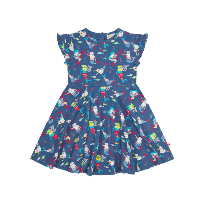 Piccalilly Skater Dress Sleeveless - Merfolk