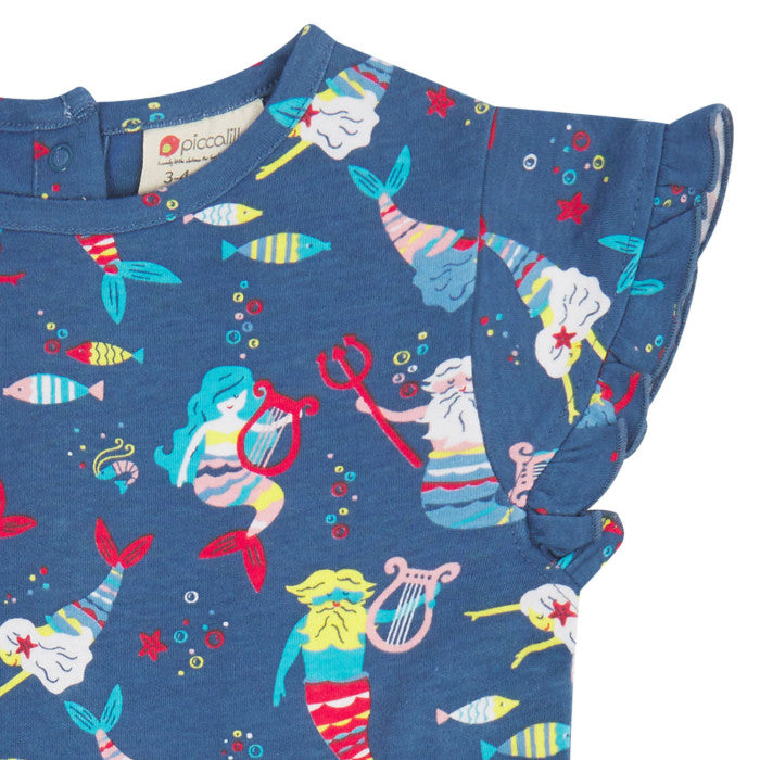 Piccalilly Skater Dress Sleeveless - Merfolk