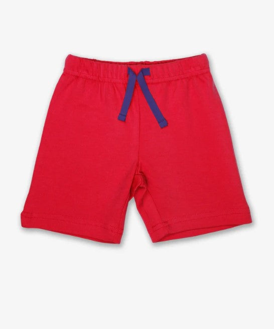 Toby Tiger Organic Shorts - Red