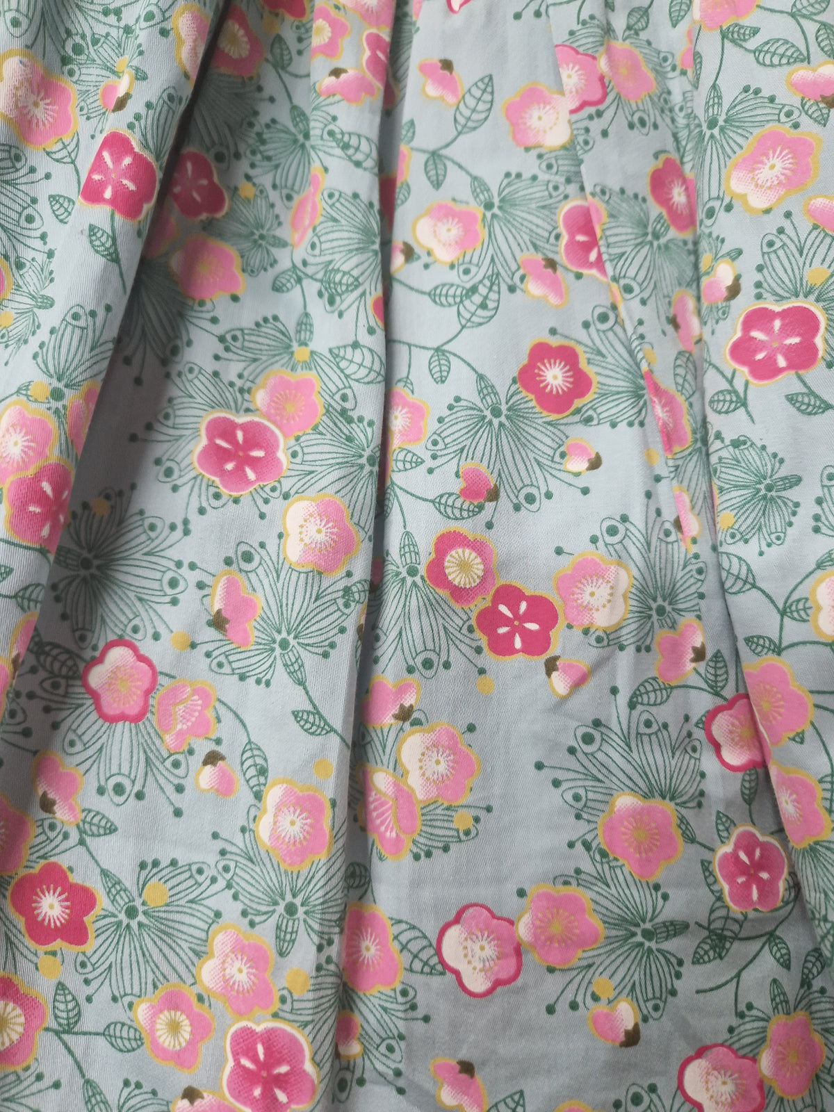 Blueberry London Dress Short Sleeve - English Garden