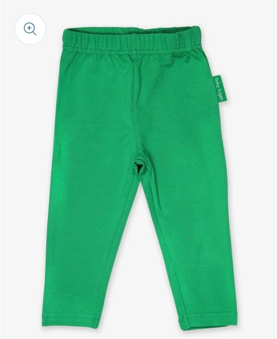 Toby Tiger Organic Basic Leggings - Green