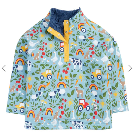 Frugi Snuggle Fleece - On The Farm