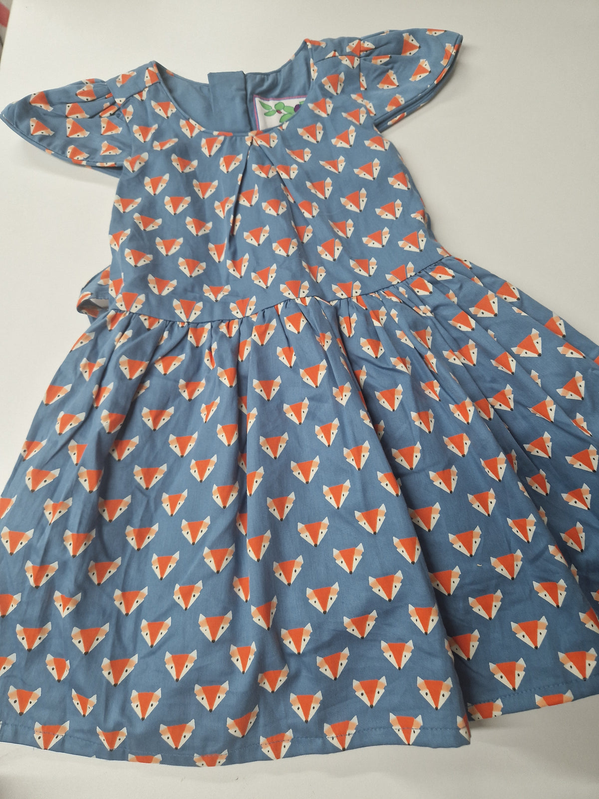 Blueberry London Dress Short Sleeve - Fox