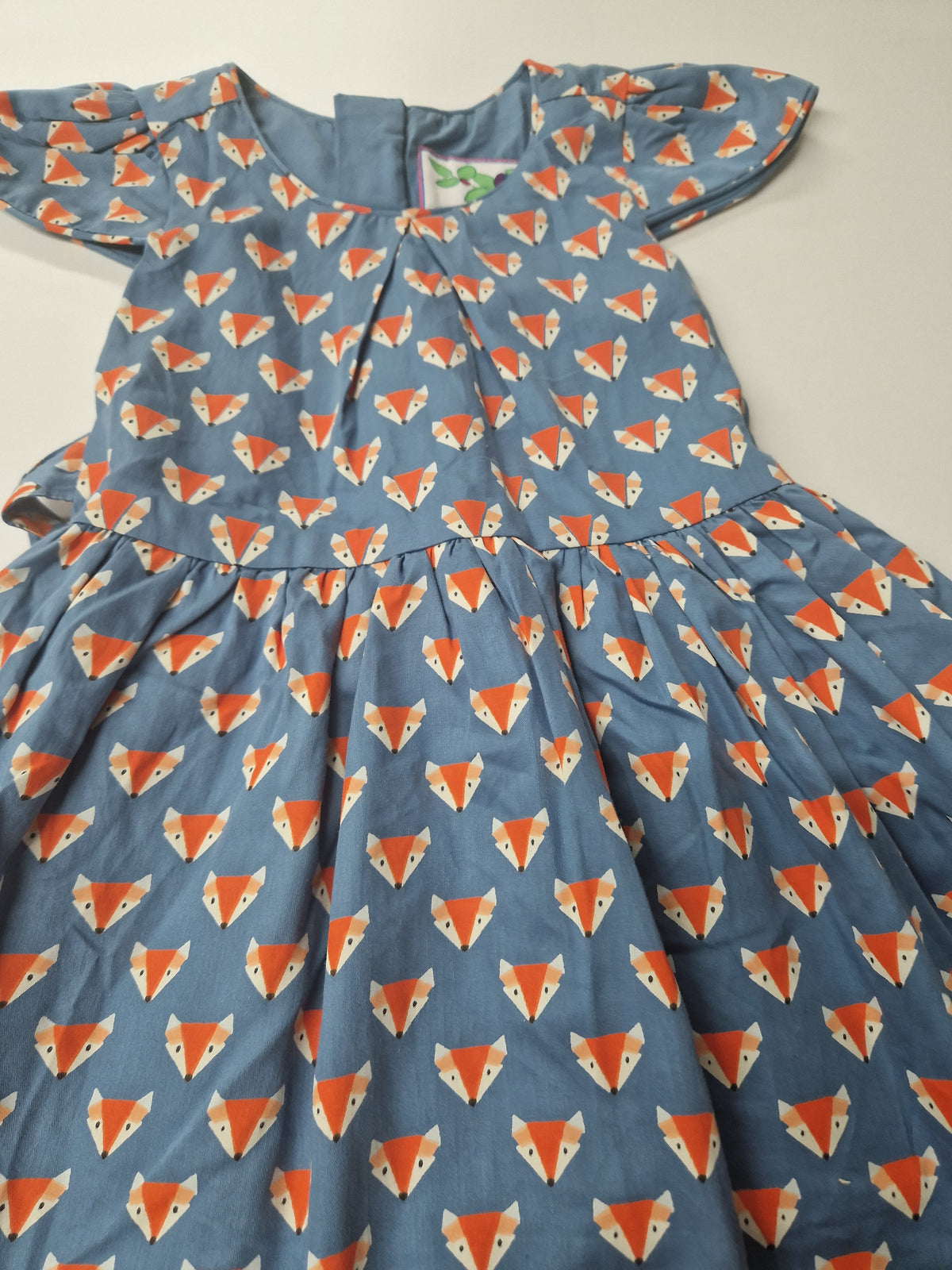 Blueberry London Dress Short Sleeve - Fox