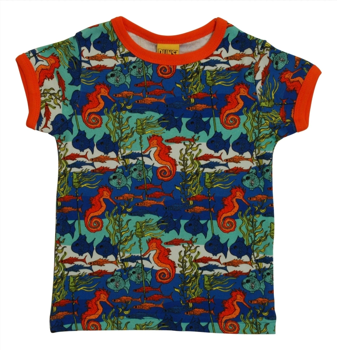DUNS Sweden Top Short Sleeve - Seahorse