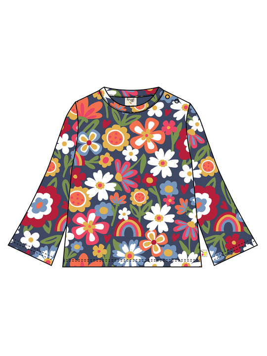 Frugi Goldie Printed Top - Beautiful Bunch