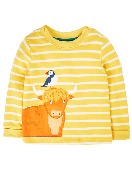 Frugi Easy On Top - Bumblebee Breton/Highlands