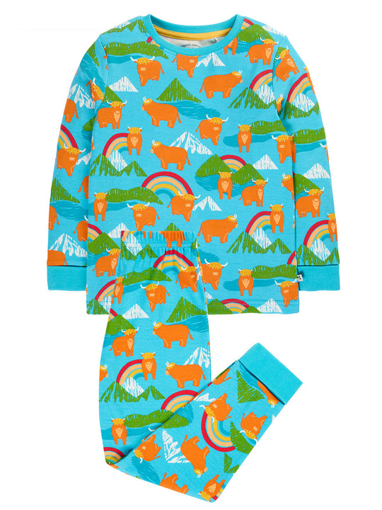 Frugi Sundown Pyjamas - Highland Coos