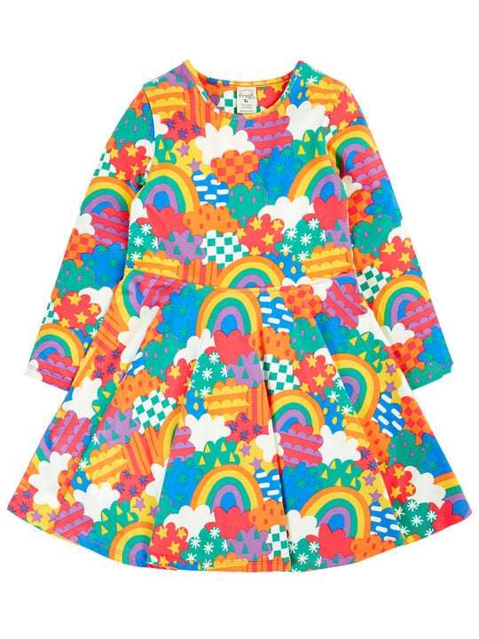 Frugi Sofia Skater Dress - Fun Frenzy
