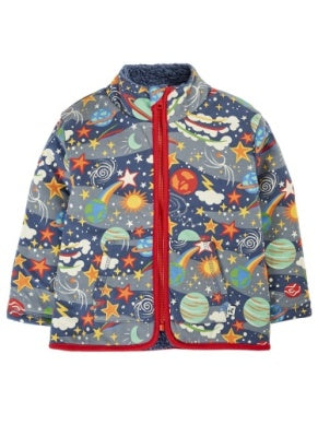 Frugi Zipped Snuggle Fleece - Explore The Stars