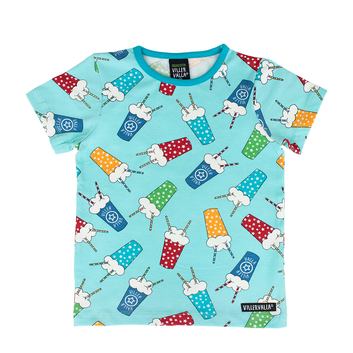 Villervalla T-Shirt Short Sleeve - Milkshake Light Reef